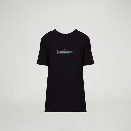 Embroidered Trout T-Shirt