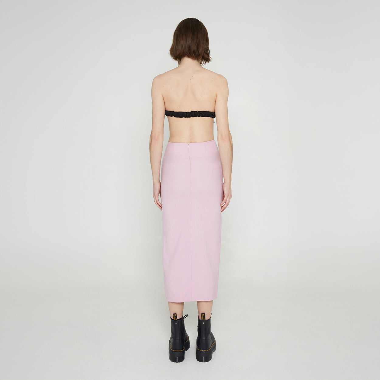 Pink Pencil Skirt